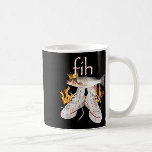 Fih Scute Ss Schattig Sss Vis Grappige Verkeerd Ge Koffiemok