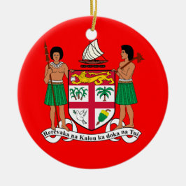 FIJI Aangepaste kerstversiering Keramisch Ornament