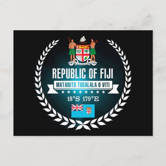 Fiji Briefkaart (Voorkant)