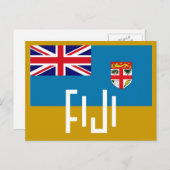 Fiji briefkaart (Voorkant / Achterkant)