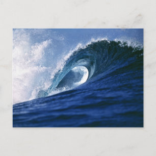 Fiji eilanden, Tavarua, Cloudbreak. Een golf Briefkaart