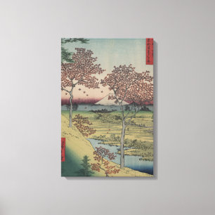Fiji- en Maple-bladzijdes - Japans Canvas Afdruk