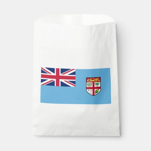 Fiji Flag Bedankzakje (Voorkant)