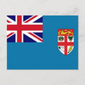 Fiji Flag Briefkaart (Voorkant)