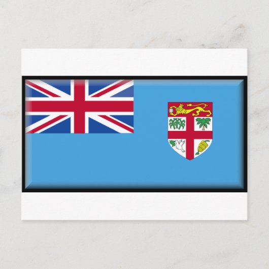 Fiji Flag Briefkaart (Voorkant)