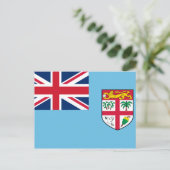 Fiji Flag Briefkaart (Staand voorkant)