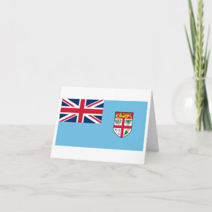 Fiji Flag Kaart