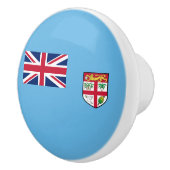 Fiji Flag Keramische Knop (Rechts)
