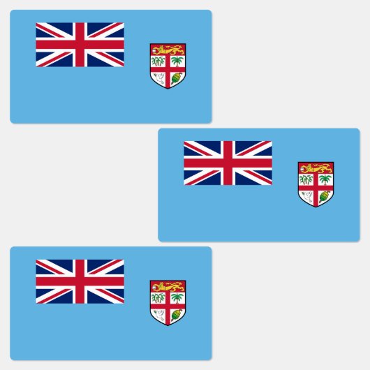 Fiji Flag Labels (Groep)