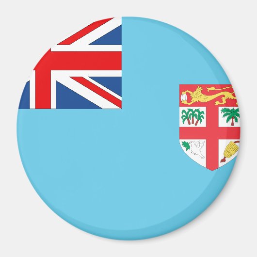 Fiji Flag Magneet (Voorkant)