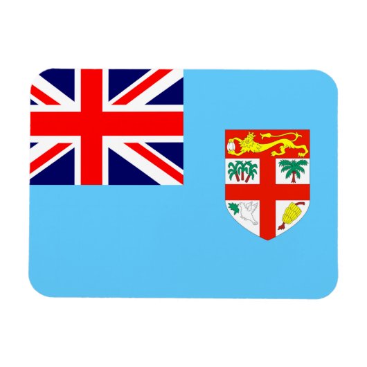 Fiji Flag Magneet (Horizontaal)