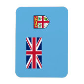 Fiji Flag Magneet (Verticaal)