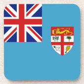 Fiji Flag Onderzetter (Voorkant)