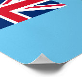 Fiji Flag Poster (Hoek)