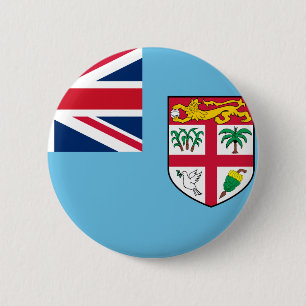 Fiji Flag Ronde Button 5,7 Cm