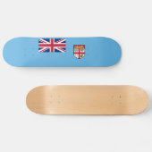 Fiji Flag Skateboard (Horizontaal)