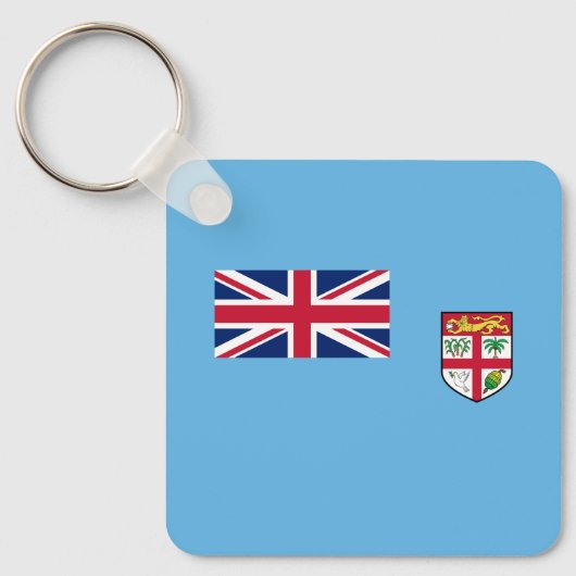 Fiji Flag Sleutelhanger (Voorkant)