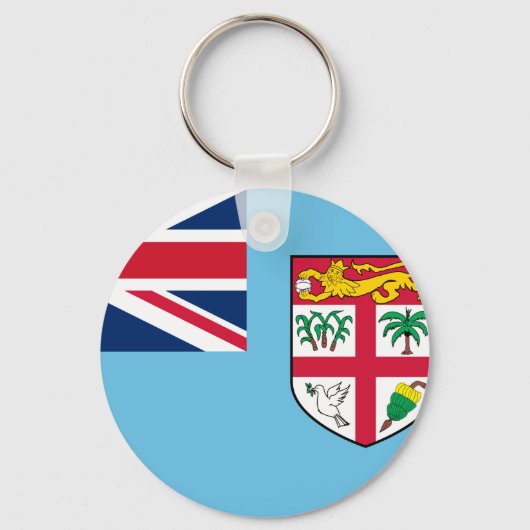 Fiji Flag Sleutelhanger (Voorkant)