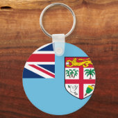 Fiji Flag Sleutelhanger (Voorkant)