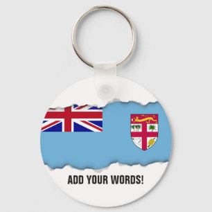 Fiji Islands Flag Sleutelhanger