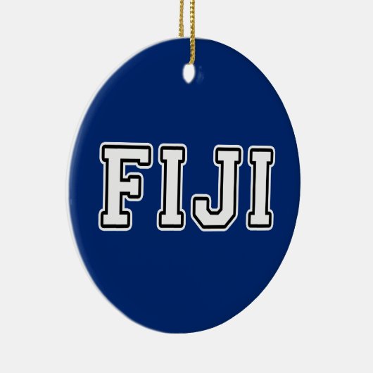 Fiji Keramisch Ornament (Rechts)