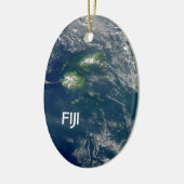 Fiji-kerstversiering Keramisch Ornament (Links)