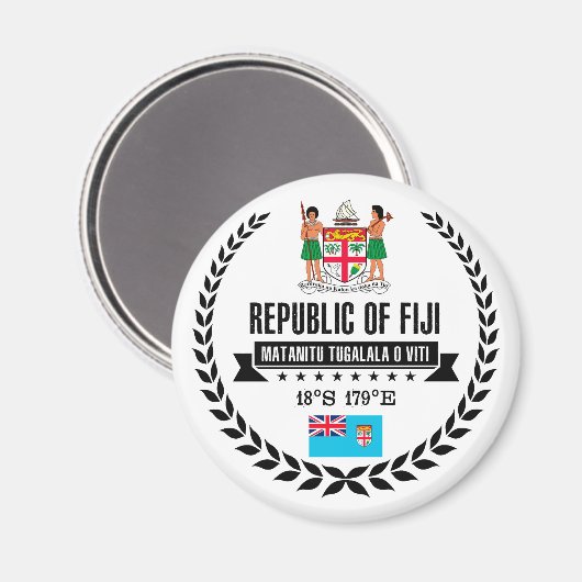 Fiji Magneet (Voorkant / Achterkant)