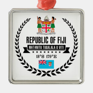 Fiji Metalen Ornament