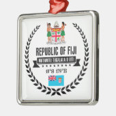 Fiji Metalen Ornament (Links)