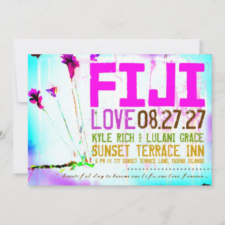 FIJI ONE Invitation de Destination