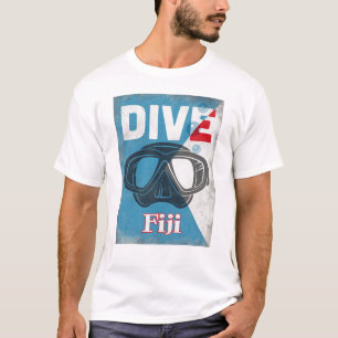 Fiji scuba duikmasker t-shirt