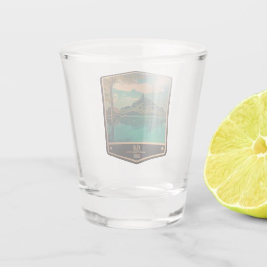 Fiji Shot Glas (Achterkant)