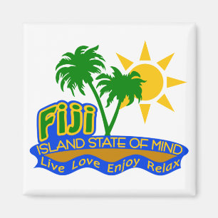 Fiji State of Mind magnet Magneet