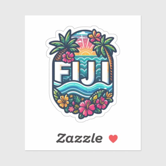 Fiji Sticker (Vel)