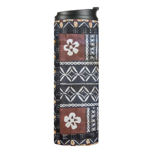 Fiji Tapa Barkcloth Thermosbeker (Gedraaid links)