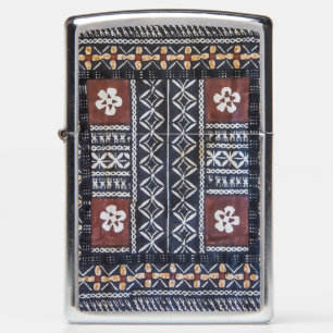 Fiji Tapa Barkcloth Zippo Lighter