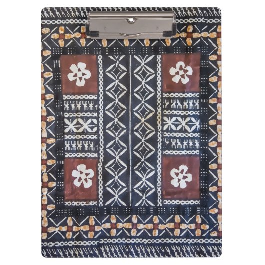 Fiji Tapa Cloth Print Clipboards Klembord (Voorkant)