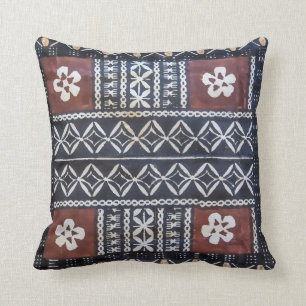 Fiji Tapa Cloth Print Pillow Kussen