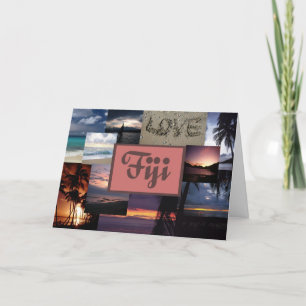 Fiji trouwuitnodiging