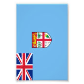 Fiji-vlag Foto Afdruk (Voorkant)