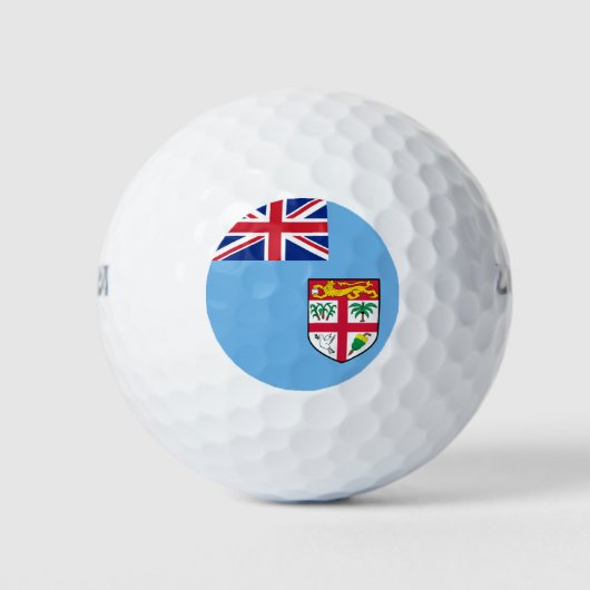 Fiji vlag golfballen (Voorkant)