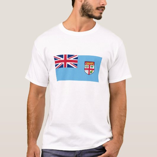 Fiji-vlag T-shirt (Voorkant)