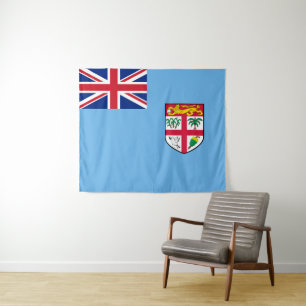 Fiji-vlag Wandkleed