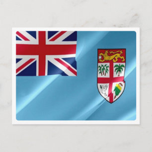 Fiji - Vlaggolving - Briefkaart