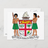 Fiji wapenstilstand briefkaart (Voorkant / Achterkant)