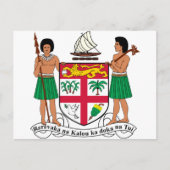 Fiji wapenstilstand briefkaart (Voorkant)