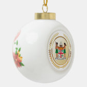 Fiji wapenstilstand keramische bal ornament (Links)