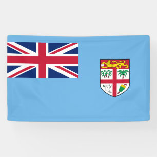 Fijische vlag (Fiji) Spandoek