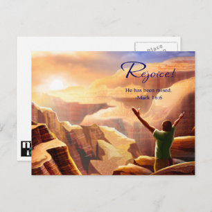 Fijn. Christelijk Religieus Pasen Feestdagenkaart