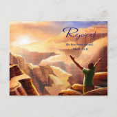 Fijn. Christelijk Religieus Pasen Feestdagenkaart (Voorkant)